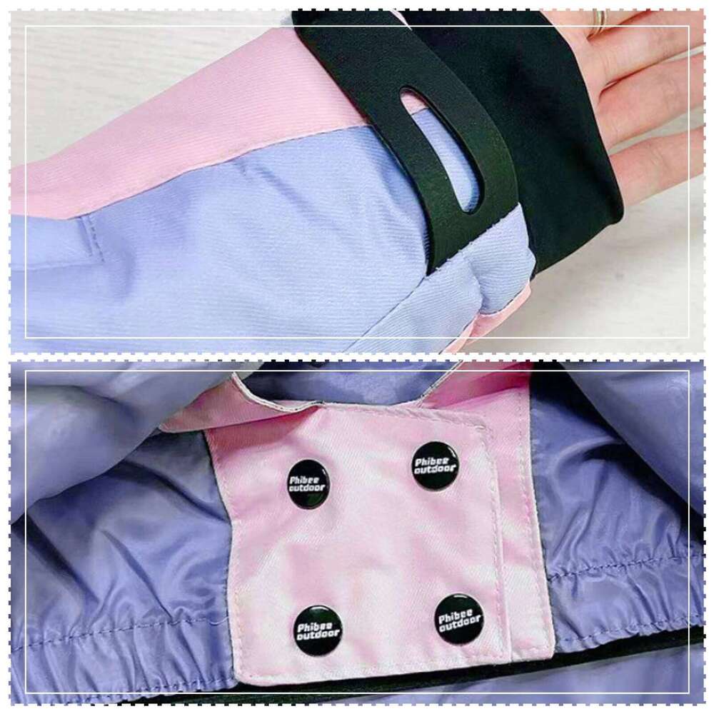 Boys Girls Ski Suit,Winter Outdoor Snowboarding Jacket Pants,Children's Skiing Wear,Waterproof Windproof Warm Kids Snow Clothes