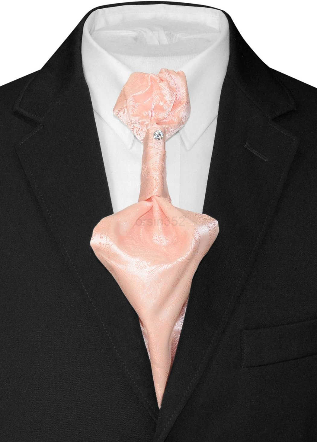 TiedSolid PAISLEY Color Cravat Mens Neck Tie 21 ColorsW250904