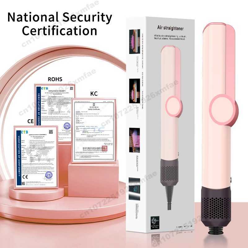 2 IN 1 Professional Styling Tool Hair Straightener Hair Dryer HeatUp Hair Flat Iron Negative Ion Iron Household Hair DryerW250904