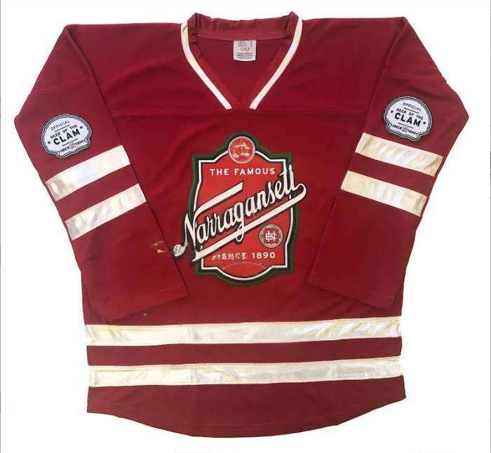 Narragansett Hockey Jerseys - We Customize with Player Name and Number Free shipping