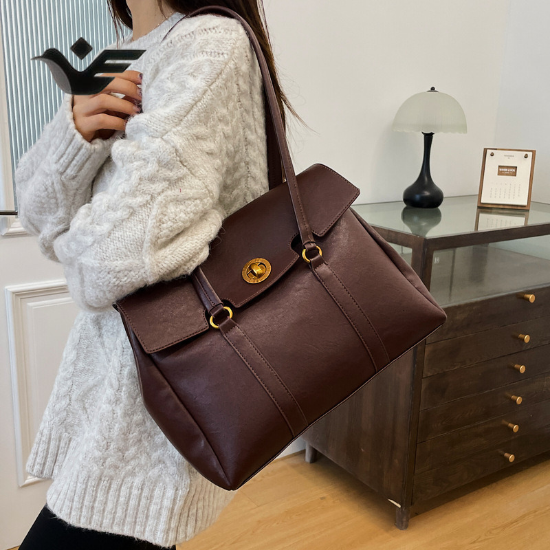 Feiyan Free Shipping New Designer Bag Luxury Shopping Bag Underarm Retro Fashion Tote Bag For Women New Bags Simple Casual Shoulder Bag High-end Women