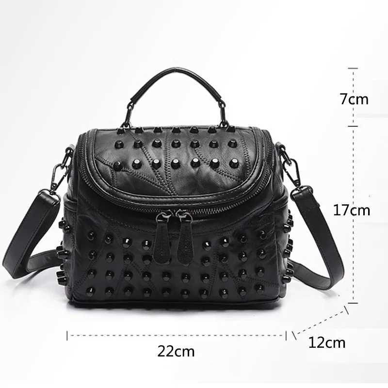 Women Genuine Leather Bag Sheepskin Messenger Bags Handbags Famous s Designer Female Handbag Shoulder Bag Sac Z250903