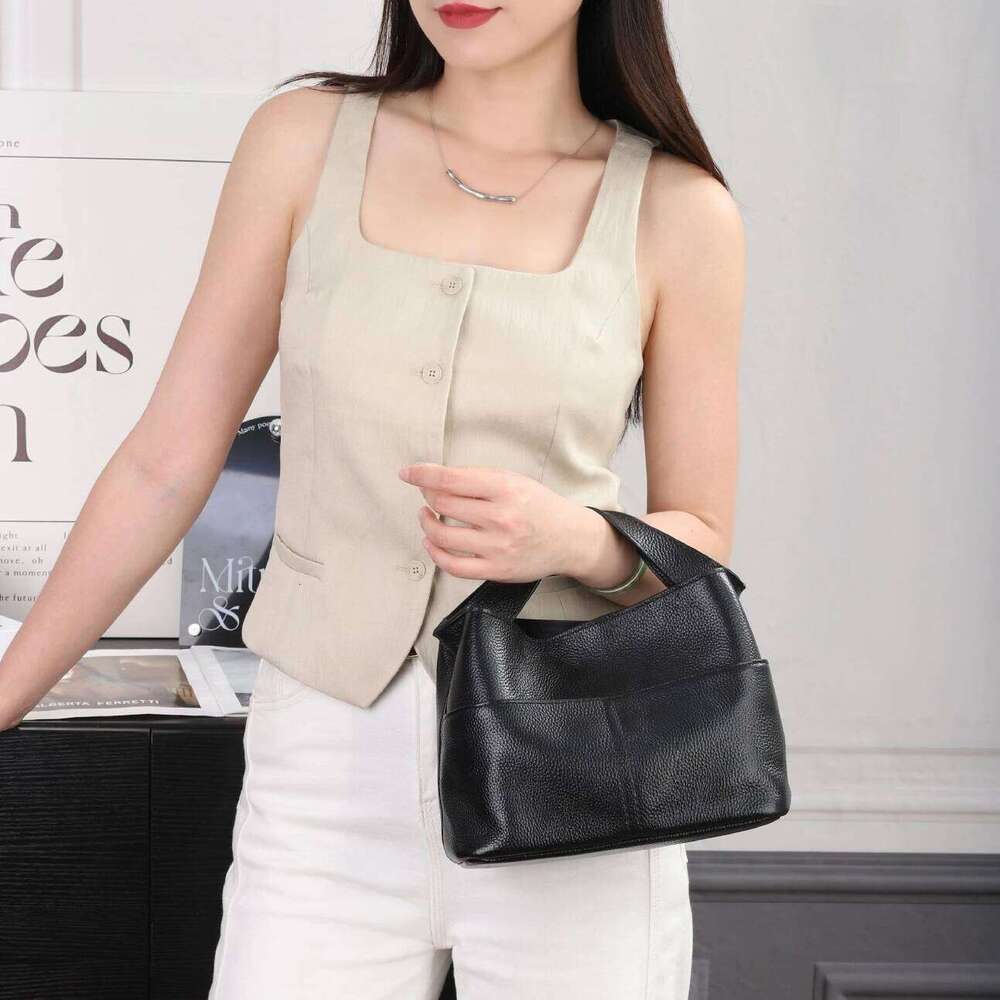 Women's Top-Grain Leather Work Tote Bag - Convertible Crossbody Laptop Purse for Commutingluxury bag tote bag