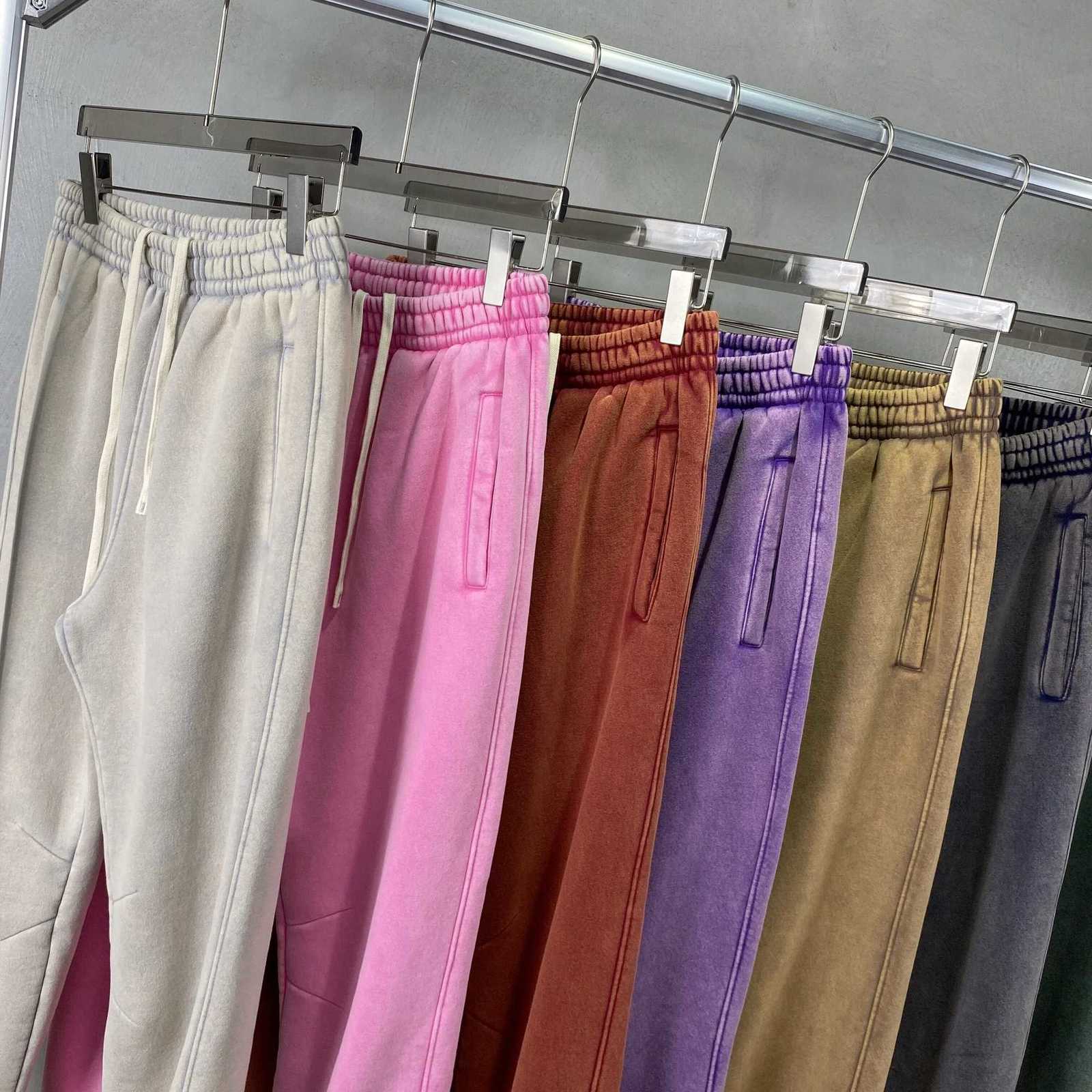 2025 New Cotton Fleece Batik SweatpantsXJ250904