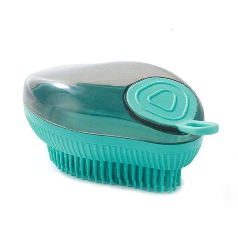 famous brand Fillable Shower Gel Type Cats Dog Massage Bathing Brush