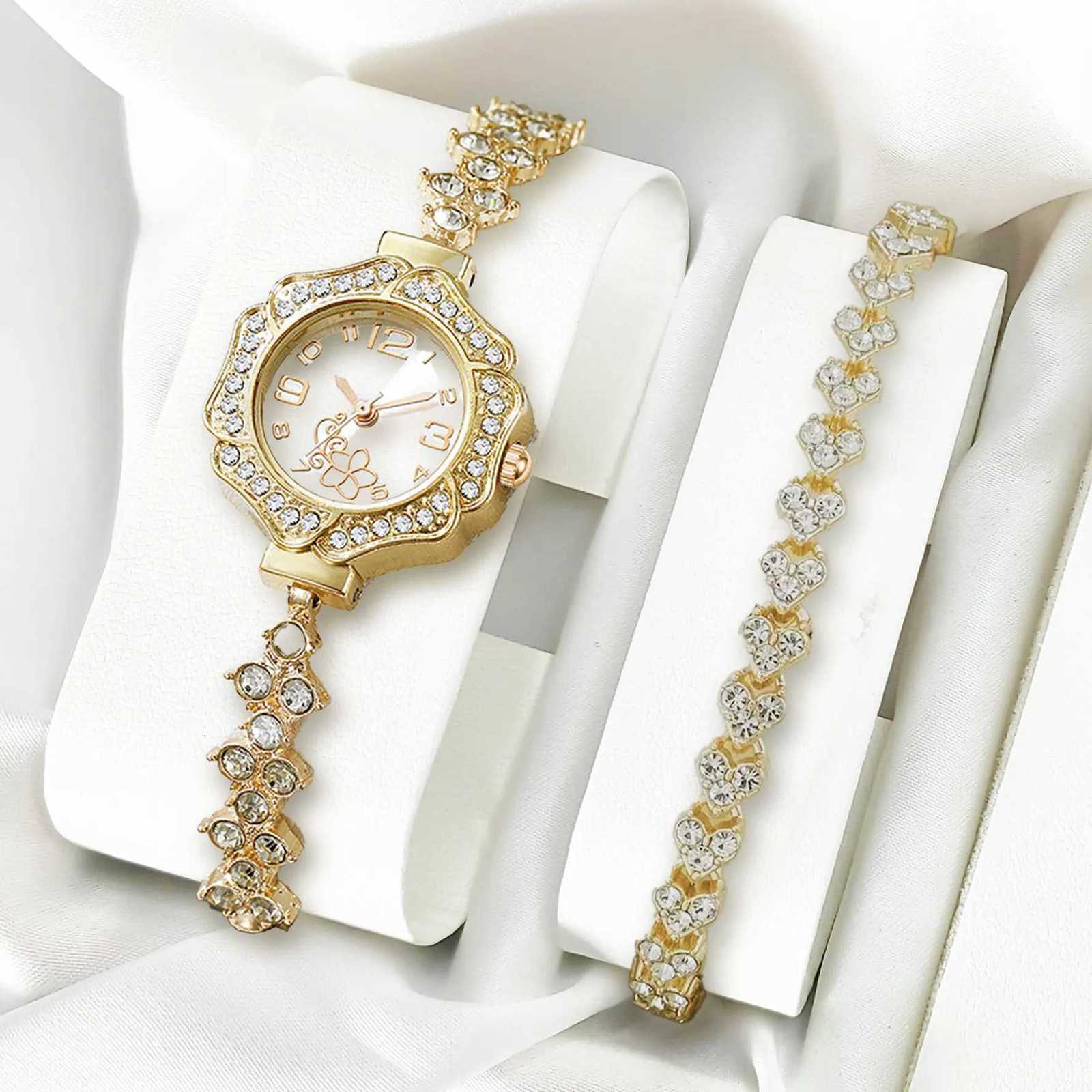 Luxury Wens Watches Elegant Luxury Gold Watch for Wen Quartz Waterproof Wristwatches Ladies Relojes Para Mujer X250904