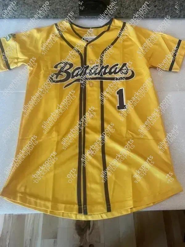Savannah Bananas K. Jackson 4 Custom Baseball Jerseys Mens Womens Youth 333
