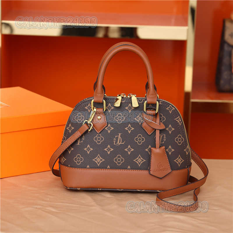 2025 New Printed Handbag for Women Simple and Fashionable Single Shoulder Crossbody Bag and Versatile Shell Bag H250904