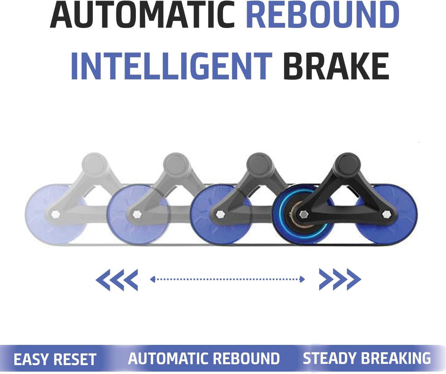 Ab Roller Wheel for Home Gym Sturdy Core Fitness Equipment with Knee Pad Perfect Abdominal Exercise For Men Women Effective Abs Workouts Strength T W2