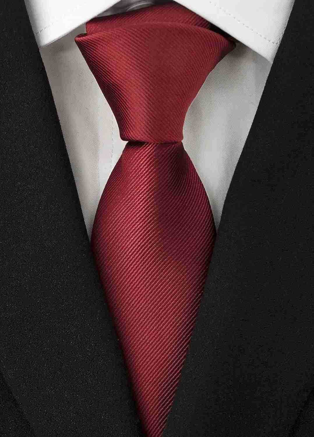 Ties for Men Big and Tall Neckties Woven Jacquard Classic Neck Tie Business WeddingW250904