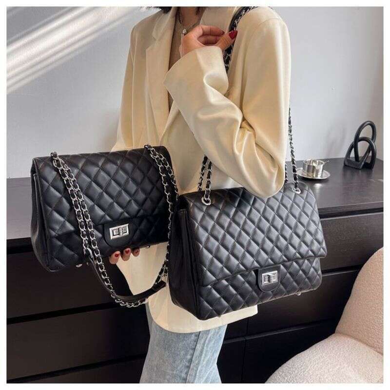 P7dia Fragrance Style New Large Capacity Tote Niche Versatile Chain Internet Celebrity Popular Airport Bag
