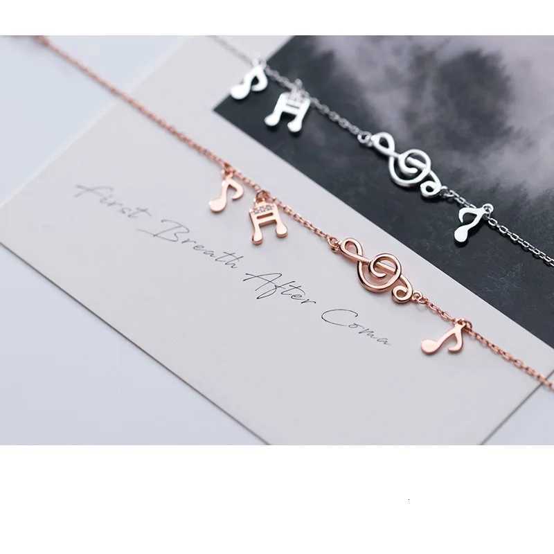 La Monada Fine Silver 925 Jewelry Bracelet Female Woman Musical Note Chain Minimalist Bracelets For Women Silver 925 Sterling W250904