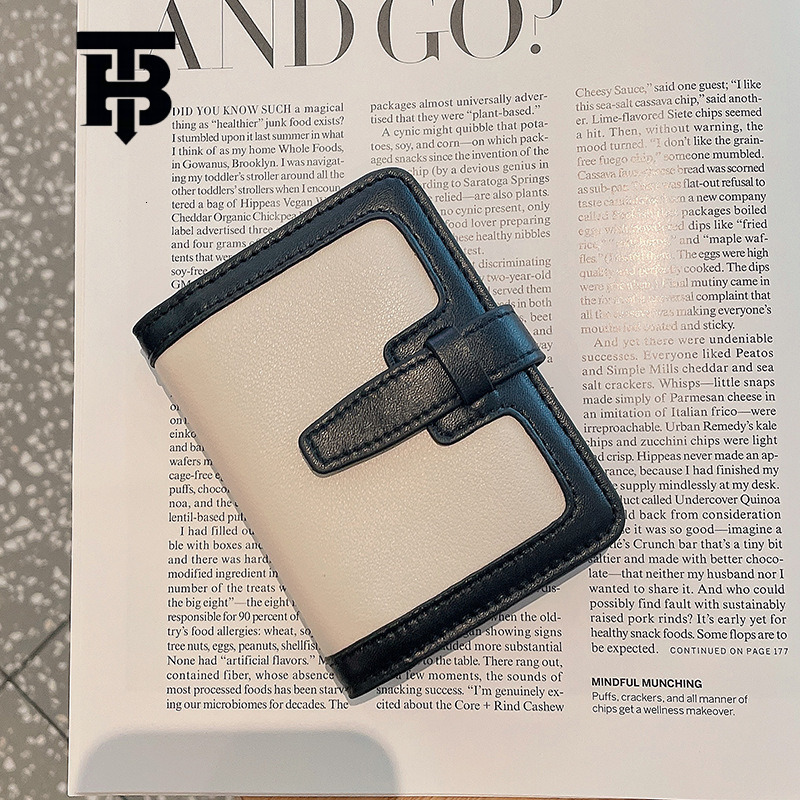 TB BHULAMTE New Card Holder For Women, High Appearance, Multiple Card Slots, Designer S Bag Large Capacity, Anti-demagnetization, Korean Version, Ins 