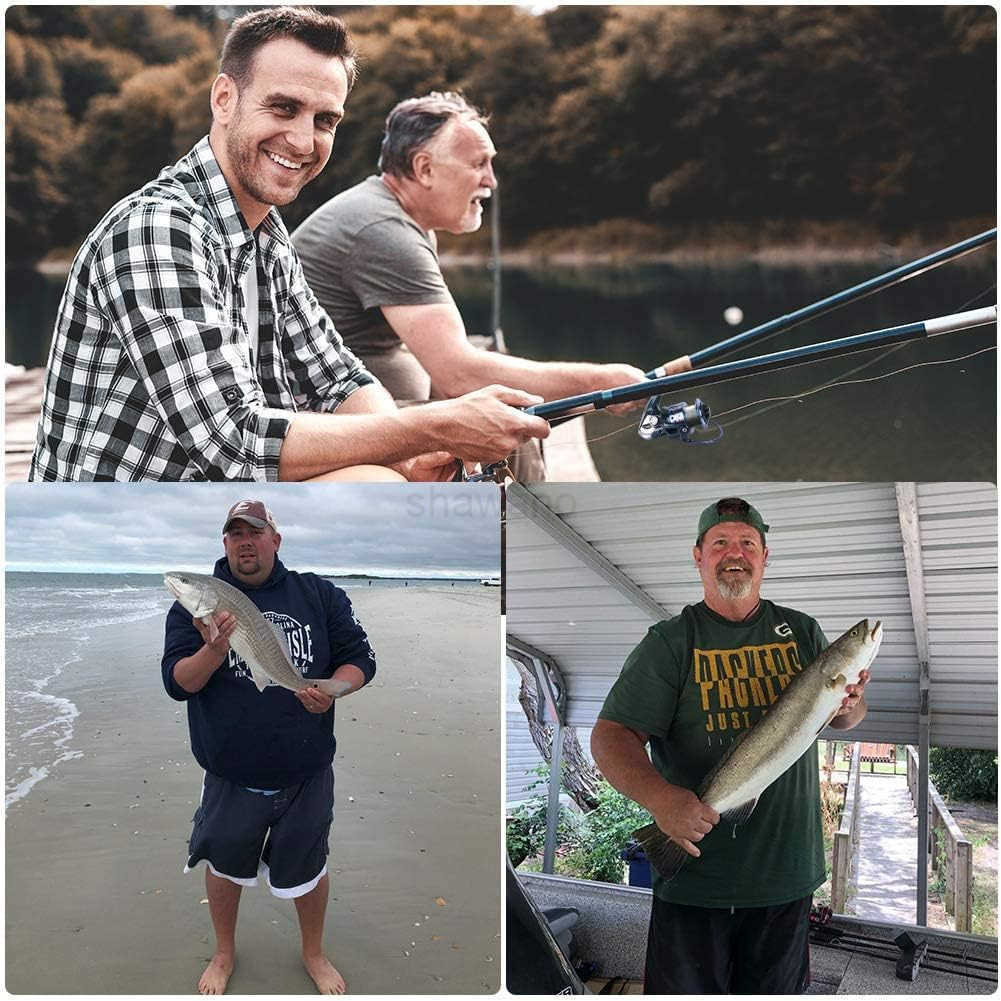 Spinning Reel Faster Line Retrieve Braid Ready Spool 551471 High Speed Max Drag 33Lbs Smooth Fresh and Saltwater Fishing Reel 13 1 Shielded Stainless 