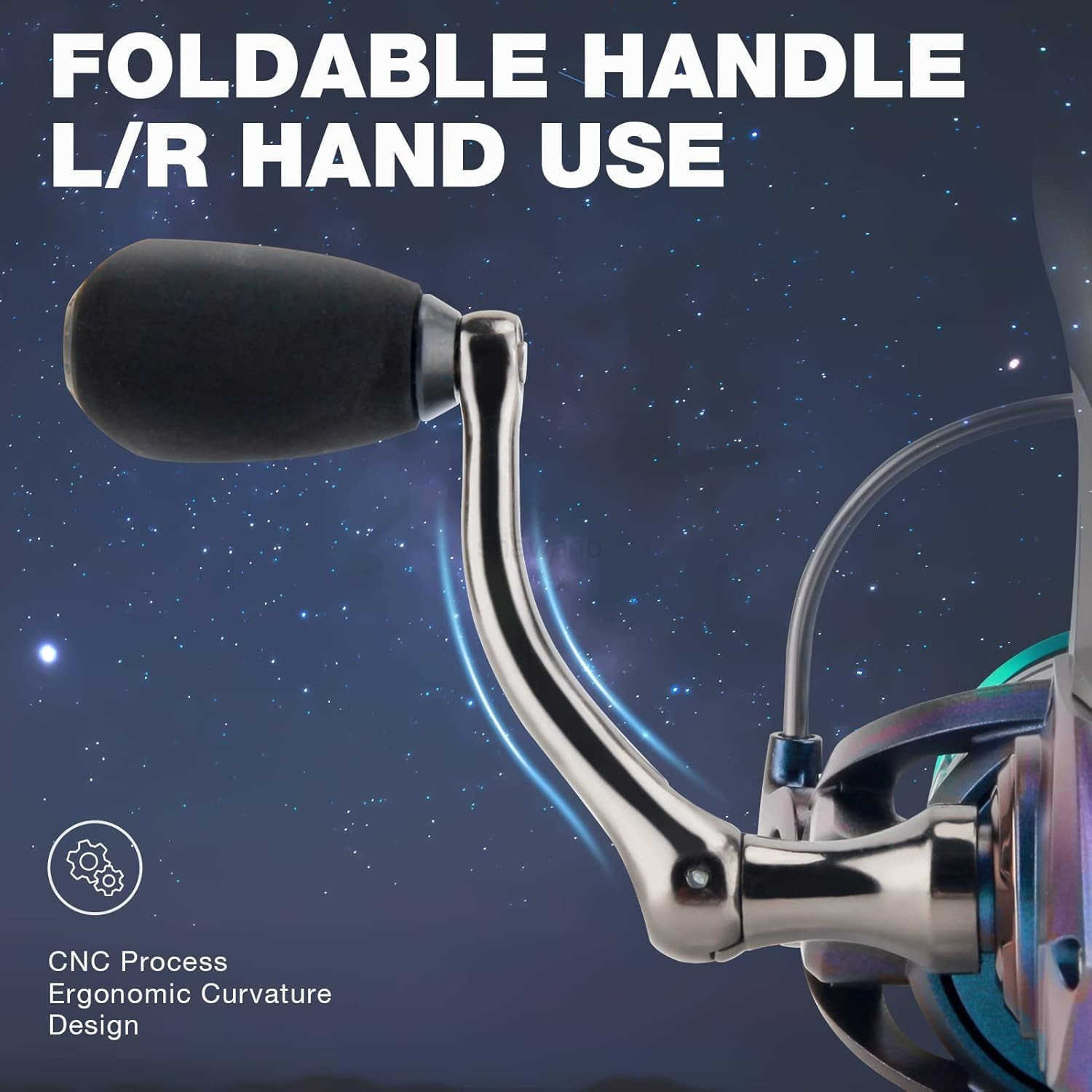 Spinning Reel Full Matel Farme51BB Stainless Ball Bearing 26LB MAX Drag Fishing Reels for Medium InshoreOffshore Saltwater Freshwater Ice Fishing W250