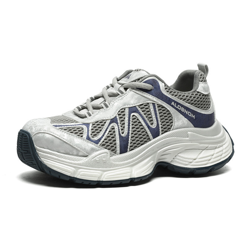 Designer Breathable Mesh Foam Sole Women's Dad Shoes 2025 New Fashionable Multi functional Sports and Leisure Shoes