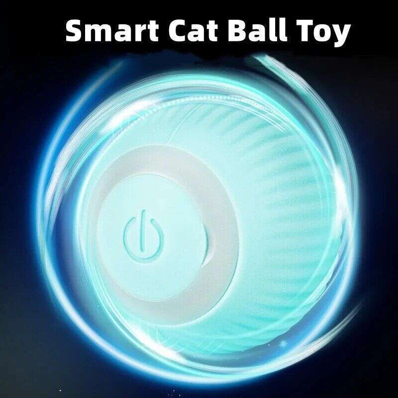famous brand Electric Ball Interactive Automatic Rolling Intelligent Cat Cats Training Self Moving Kitten Toys For Indoor Play