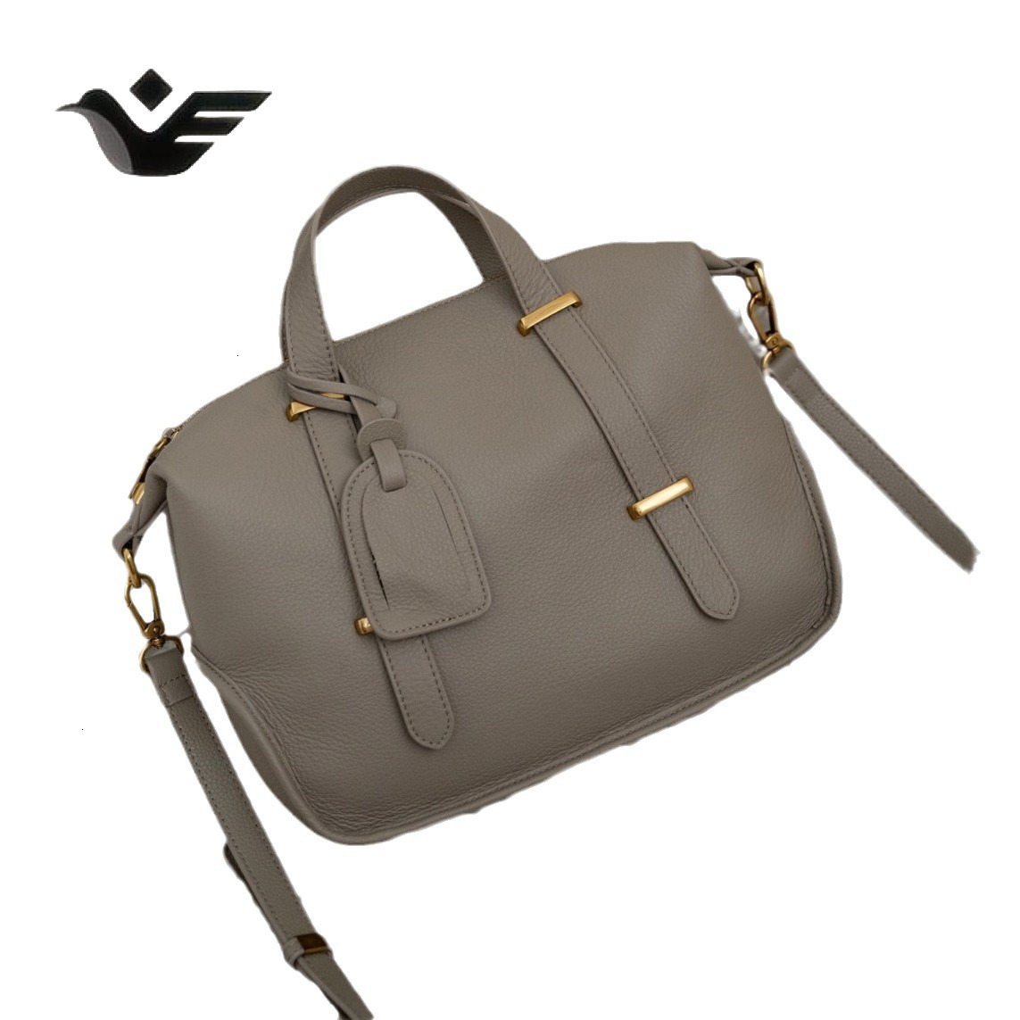 Feiyan Free Shipping New Designer Bag Luxury Shopping Bag Genuine Leather Women's Handbag Versatile Shoulder Crossbody Bag Light Luxury Large Cap