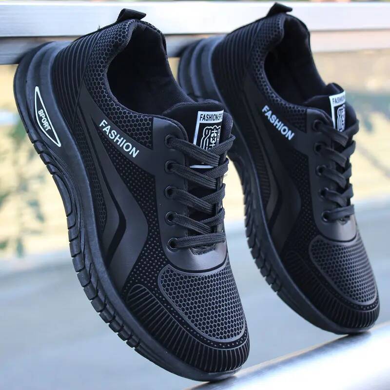 New Breathable Sports Men's Casual Sneakers Male Antislip Wear-resisting Running Trainers Outdoor Men Shoes ddmysaturn