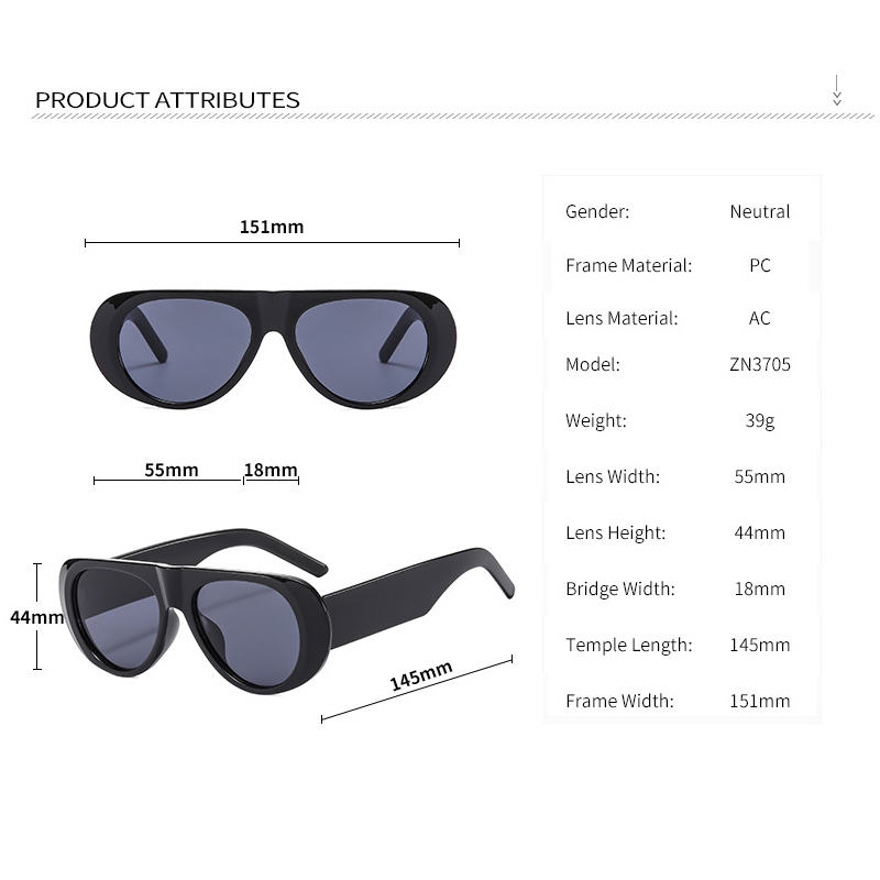 Unisex Vintage Style Sunglasses, Modern Summer Trendy Casual Sunglasses for Everyday Use, Fashion Sunglasses for Outdoor Activities, Mother's Day
