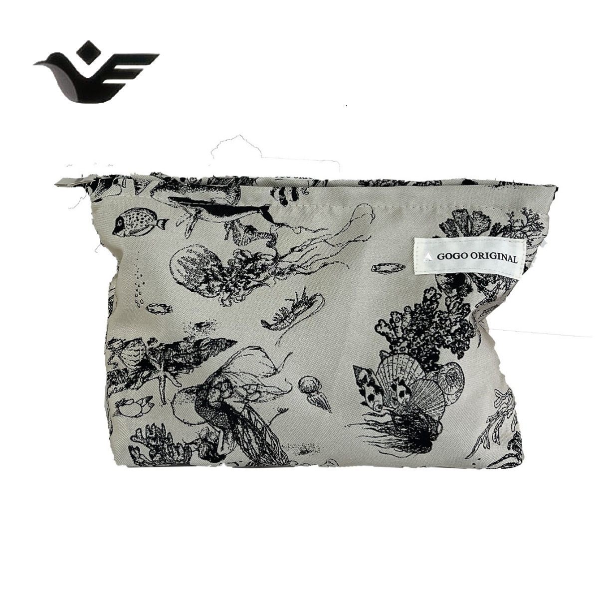 Feiyan Free Shipping New Designer Bag Luxury Shopping Bag Simple Makeup Bag Portable Skincare Storage Bag Travel Toiletry Bag Underwear Bag Canvas Bag