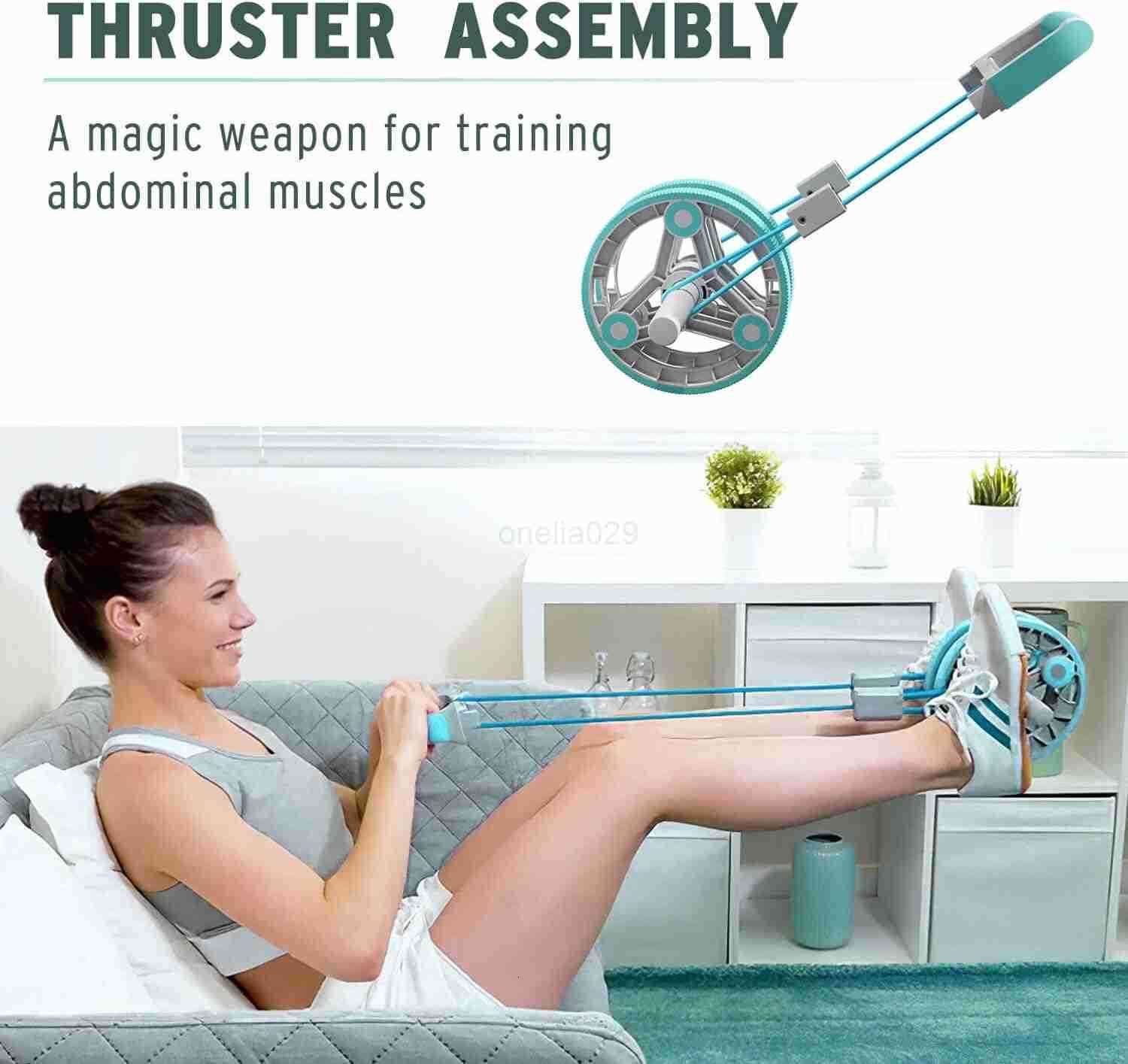 Ab Roller Wheel 14in1Exercise Roller Wheel Kit for Abdominal Core Strength Training Perfect Home Gym Equipment for Women Green W250904