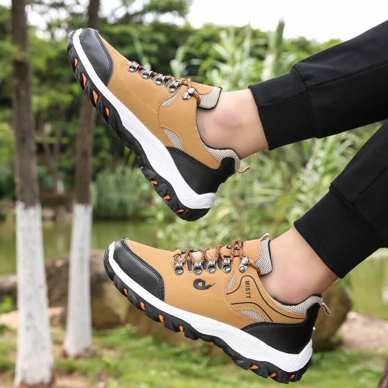 Slip on Hiking Climbing Footwear Male Outdoor Light Soft Sole Jogging Trekking Walking Sneakers Minimalist Men Shoes ddmysaturn