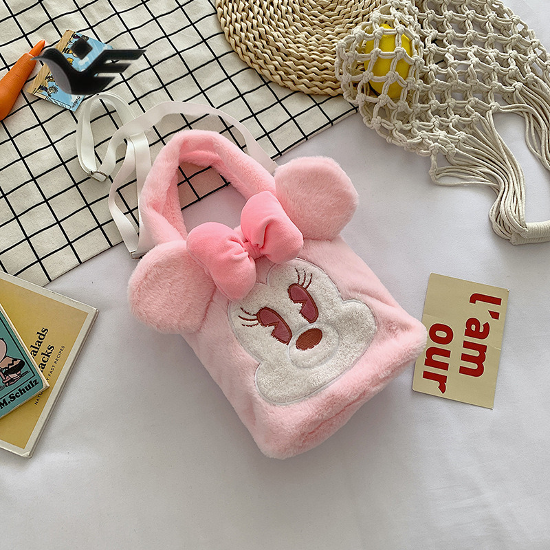 Feiyan Free Shipping New Designer Bag Luxury Shopping Bag Cute Single Shoulder Plush Bag Large Capacity Handbag Cartoon Doll Casual