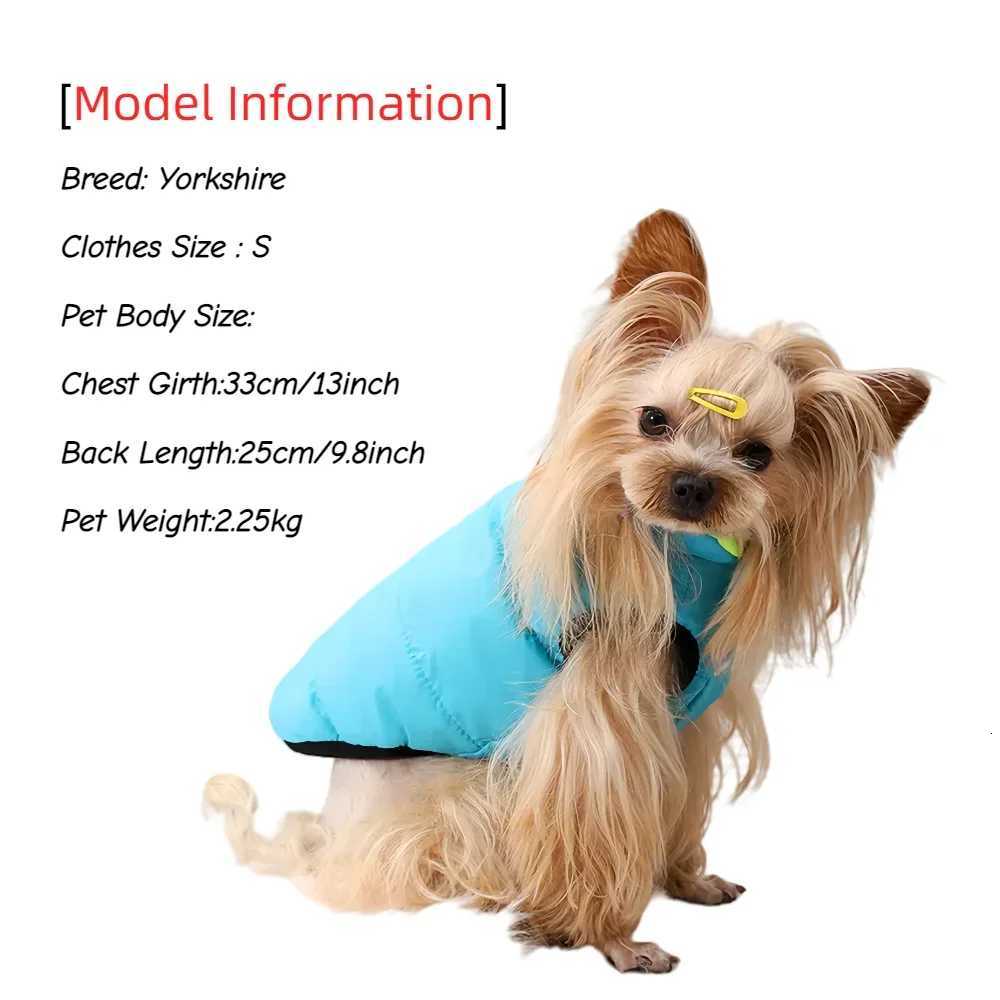 Camouflage Print Dog Clothes For Small Medium Dogs Cute Reversible Pet et Warm Winter Windproof Cat Chihuahua Yorkshire Coat W250904