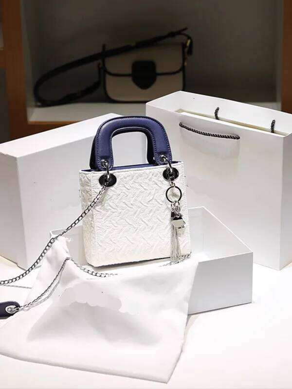 Manykostgiva Faionable Chain Handbag Women's Oulder Crossbody Bag Sli Clutch Purse American Retro Sle Pure Color