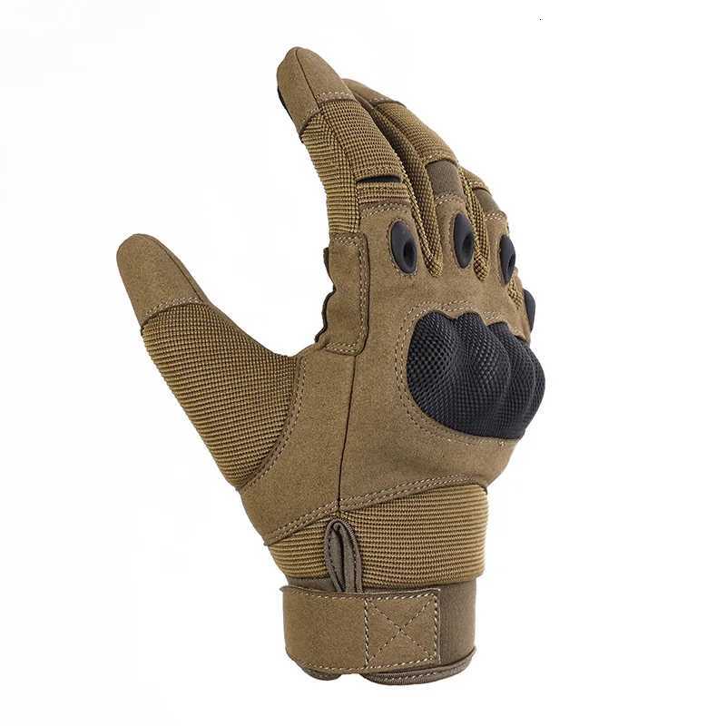 ersongear Tactical Full Finger Combat Gloves Hand Protective Gear Handwear Hunting Milsim Hiking Sports Outdoor Climbing CBXJ250904