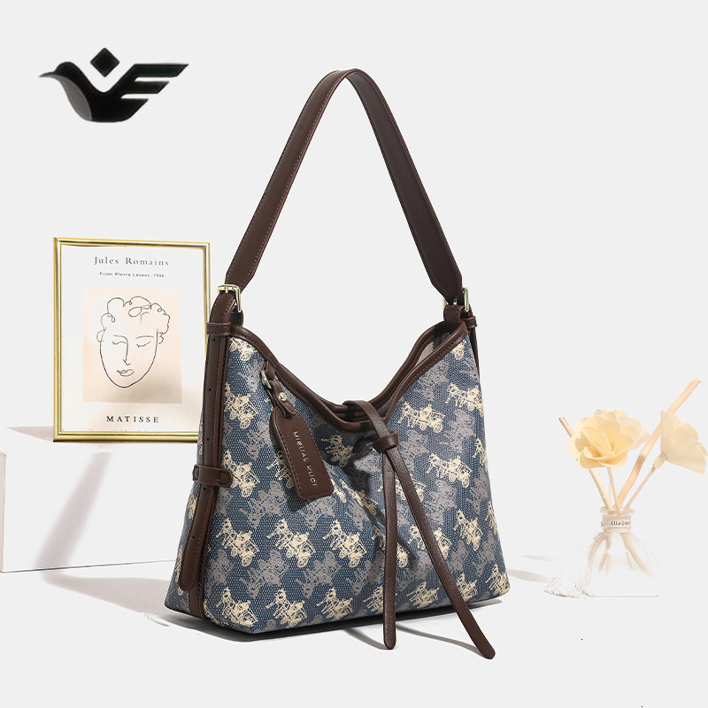 Feiyan Free Shipping New Designer Bag Luxury Shopping Bag High-end Versatile Trendy Tote Bag For Women 2025 New Large Capacity Commuting Shoulder Cros