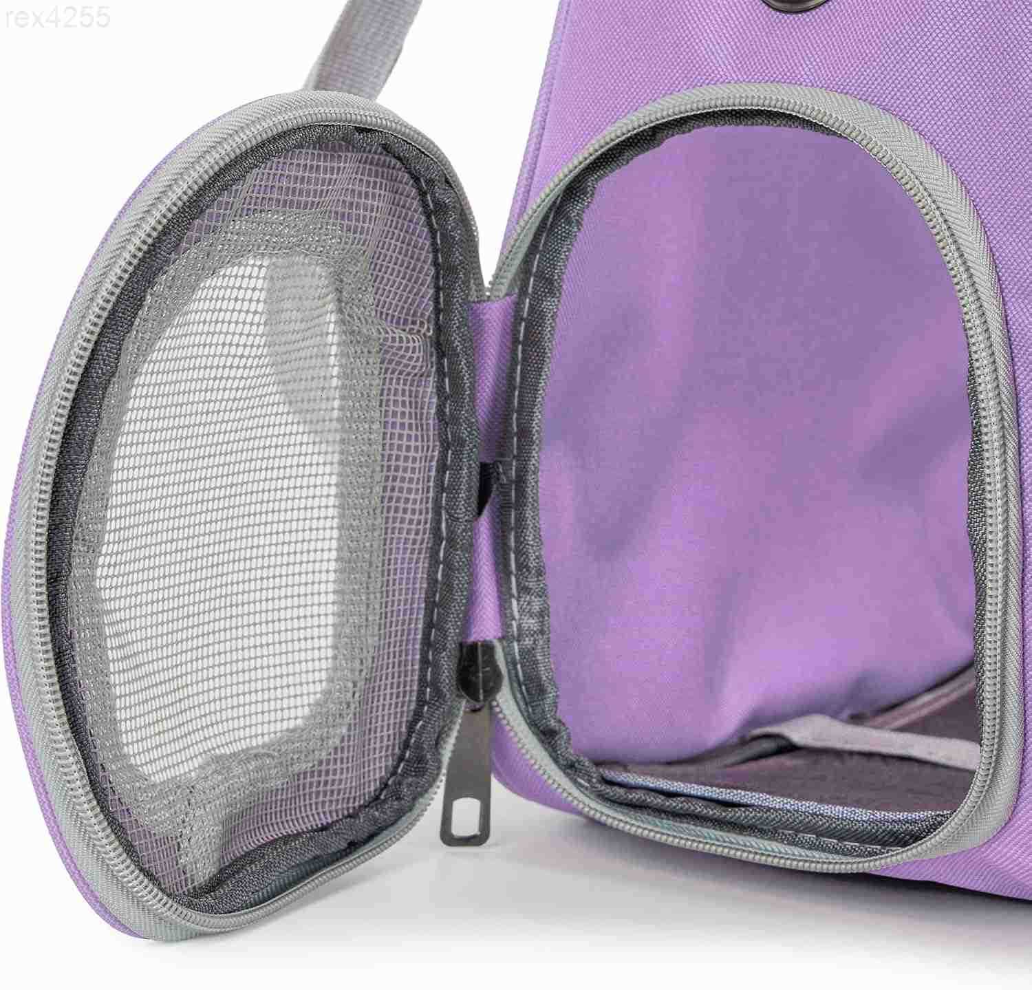 Cat Bubble Backpack Carrier for Small Medium Dogs Cats Carrying Bag Airline Approved Pet Travel Carrying Bag Dog Hiking Walking Outdoor Backpack Purpl