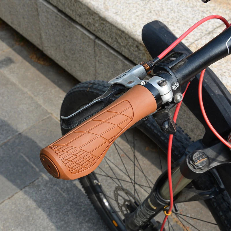 Bicycle Grips Soft Rubber For MTB Mountain Bike Shockproof AntiSlip Handlebar Cover Lock On Ergonomic Cycling Handle Bar Parts 250903