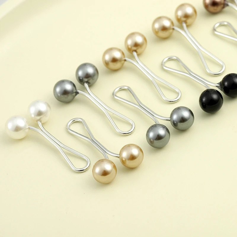 12 PCS Multicolor Headscarf Pearl Pins Clips Hijab Scarf Muslim Arab Shawl Islamic Accessorie Jewelry 250903