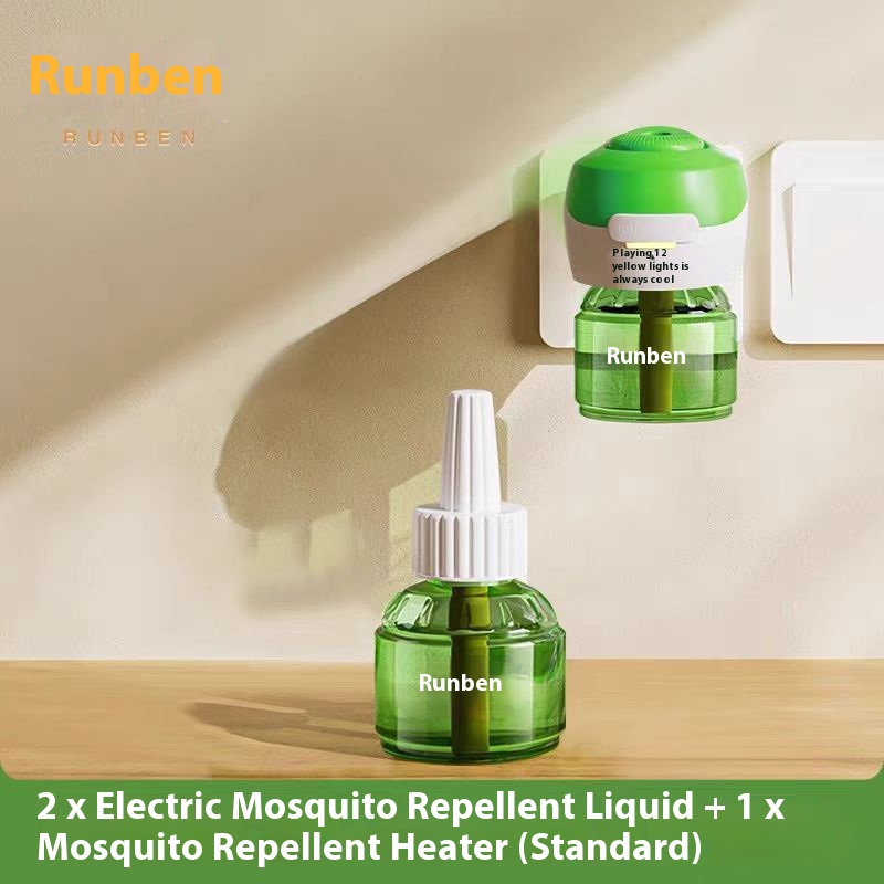 Electric mosquito repellent liquid odorless, baby and children's timed electric mosquito repellent dispenser special supplement liquid, anti mosq
