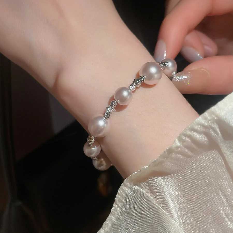 New Exquisite Simple Pearl Bracelet Fashion Elegant Allmatch Bracelet Wens Jewelry Y250904
