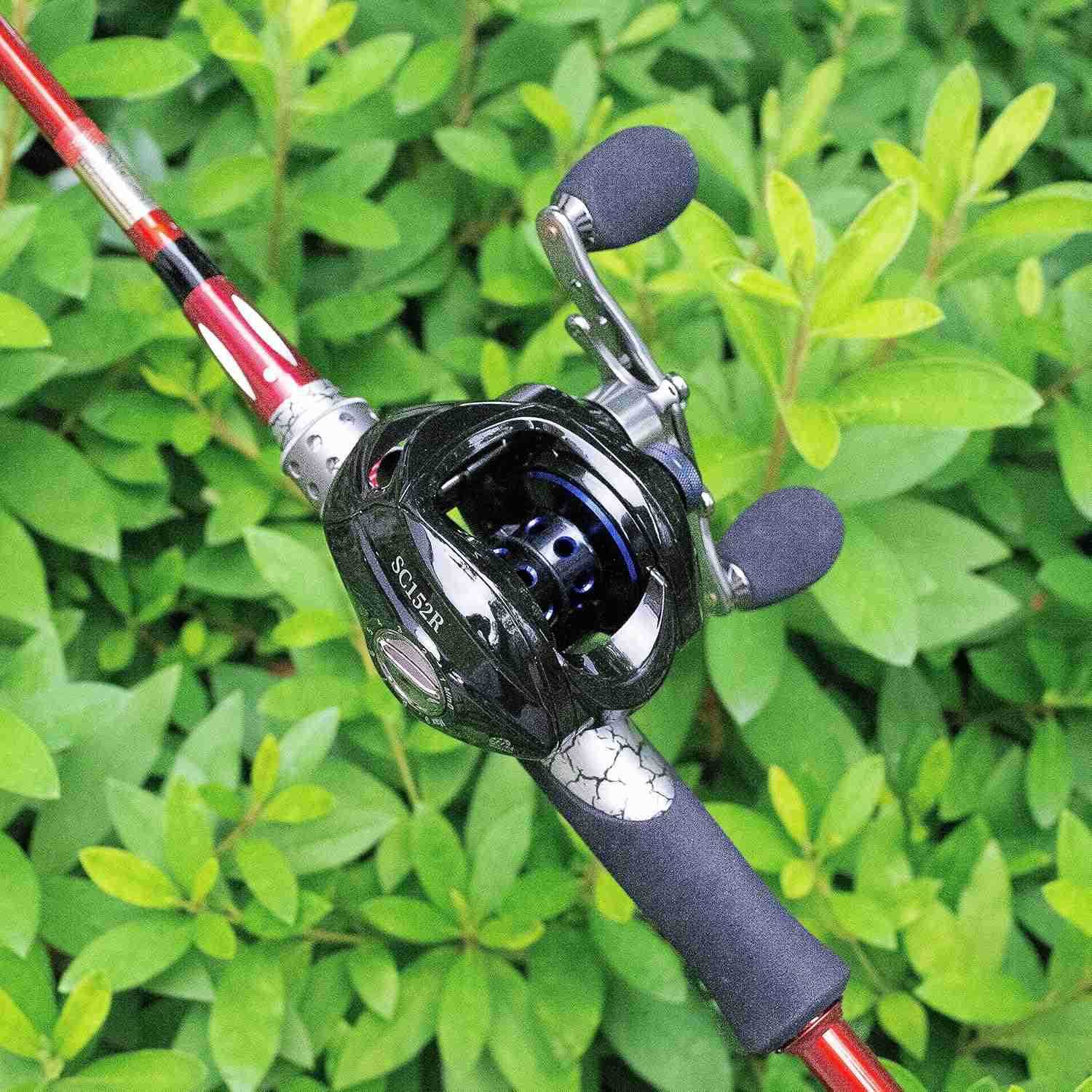 Baitcaster Reel UltraLight Baitcasting Fishing Reel 701 Gear Ratio 1212LB Drag Magnetic Brake Smooth 111BB Freshwater Saltwater and Affordable Low Pro