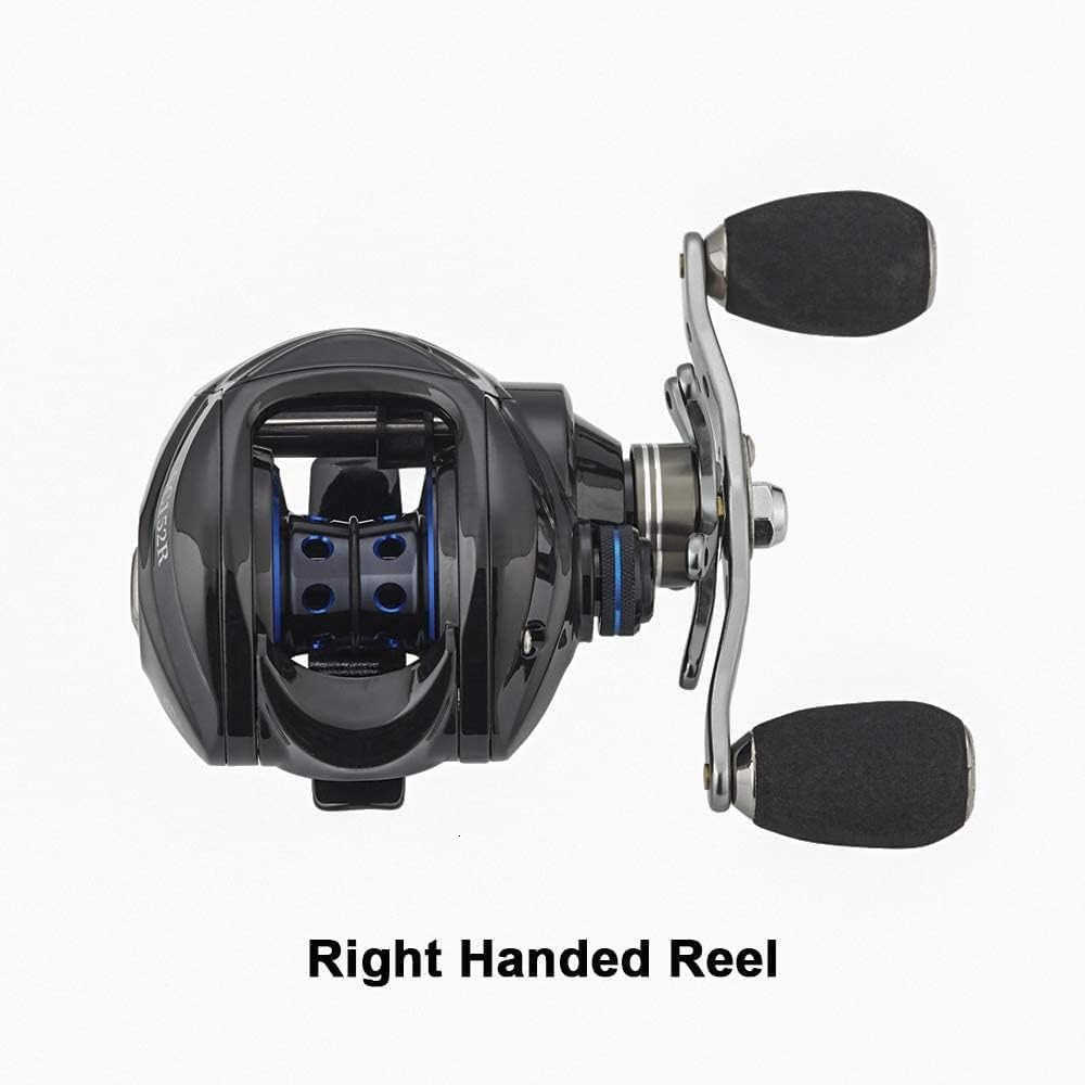 Baitcaster Reel UltraLight Baitcasting Fishing Reel 701 Gear Ratio 1212LB Drag Magnetic Brake Smooth 111BB Freshwater Saltwater and Affordable Low Pro