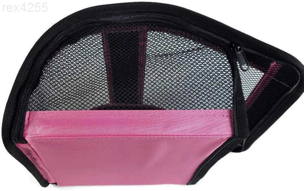 Tote for Lifelike Stuffed Interactive Pet Dogs and Cats Nylon and Mesh Carrier for Pet AnimalsZippered Carrying Case AccessoryBlueW250904
