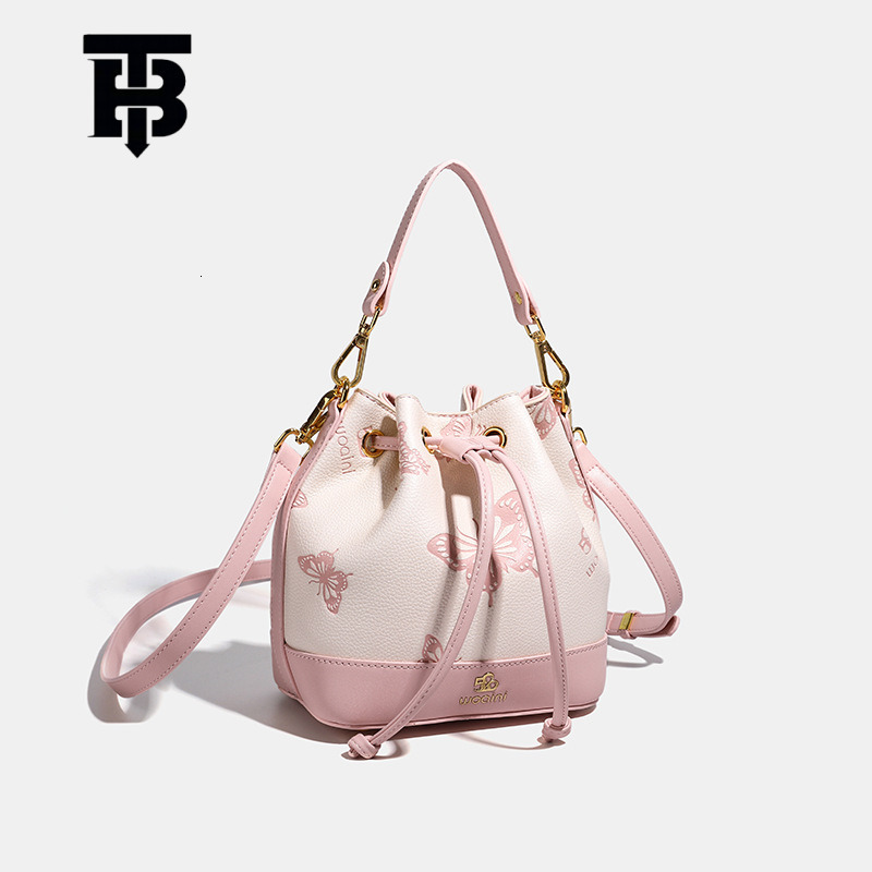 TB BHULAMTE UR Women's Bag 2025 New Designer s bag Autumn Winter Fashion Bucket Bag Niche Sweet High-end Versatile Handbag Shoulder Crossbody Bag