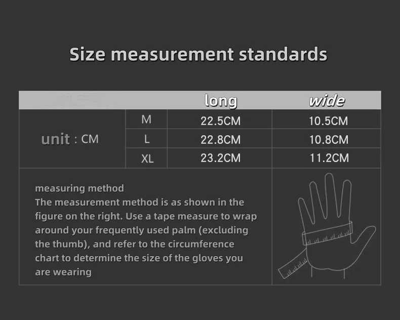 Tactical Gloves Mens And Womens Outdoor Protective Sports Cycling Climbing Mountaineering AntiSlip Wrist Full FingerXJ250904