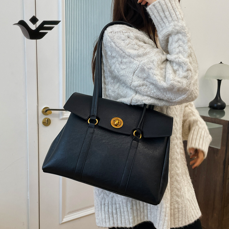 Feiyan Free Shipping New Designer Bag Luxury Shopping Bag Underarm Retro Fashion Tote Bag For Women New Bags Simple Casual Shoulder Bag High-end Women