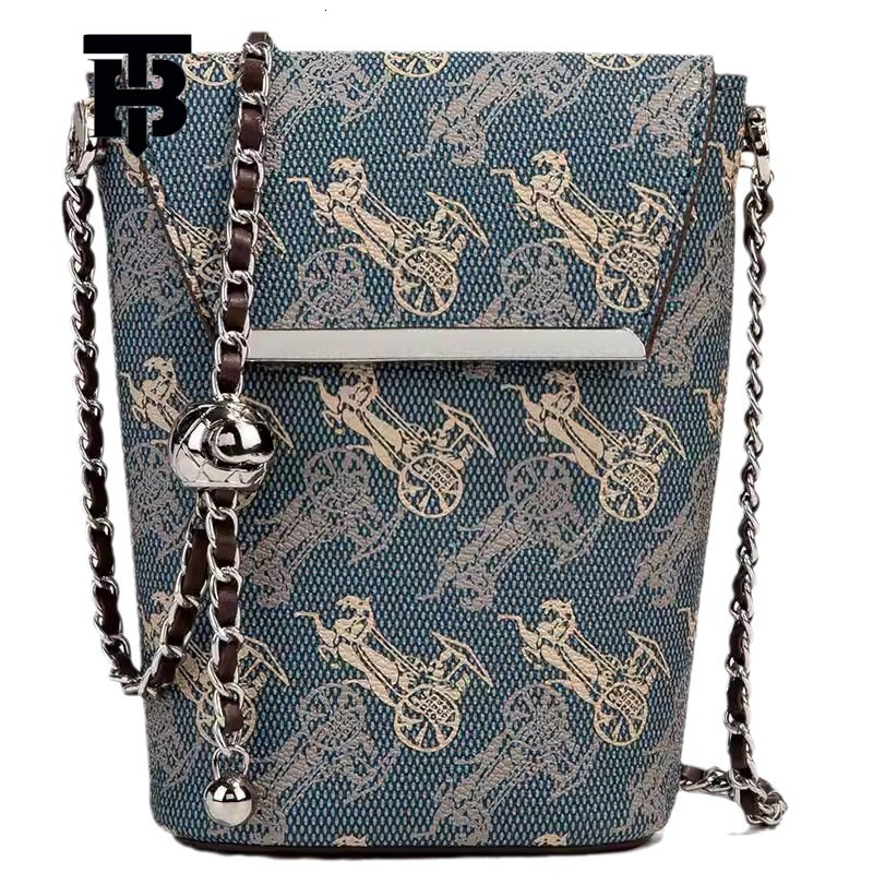 TB BHULAMTE Summer Retro Chain Phone Bag for Designer s bag Women Crossbody 2025 New Small Shoulder Bag Exquisite Texture Super Popular Mini Bag