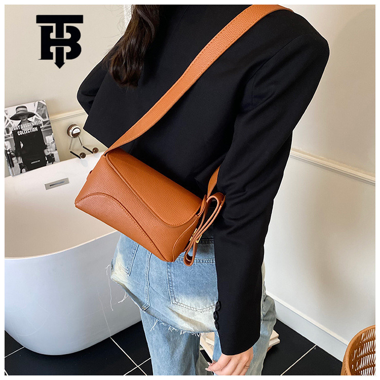 TB BHULAMTE Designer s bag 2025 New Cross-Border Top Layer Cowhide Women's Bag Large Capacity Underarm Bag Crossbody Tote Bag Versatile Fashion S