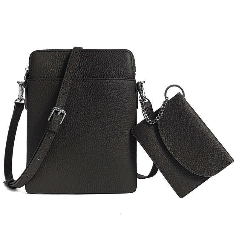 Genuine Leather Fashion Niche Design Shoulder Trendy New Cowhide Phone Crossbody Small Bag for Women designer wallet B5