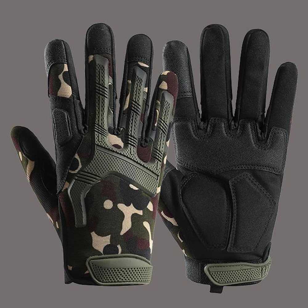 1Pair Super Seal Technician Gloves Outdoor Tactical Combat Training Men Women Special Forces On Duty Motorcyc AllFinger TouXJ250904