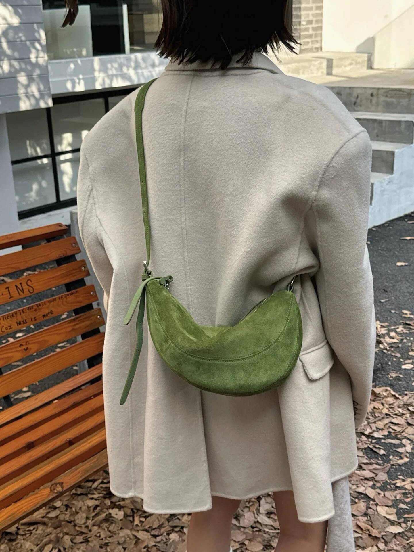 Small fresh dumpling Japanese one-shoulder crossbody bags, daily commuting men's and women's couple bags