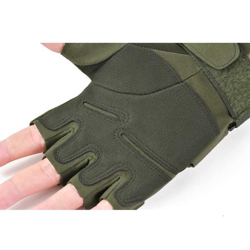 Outdoor Tactical Gloves Sports Gym Fitn Gloves Half Finger Mittens Men Women Kids Motorcyc Riding Cycling Fingerss GlovesXJ250904