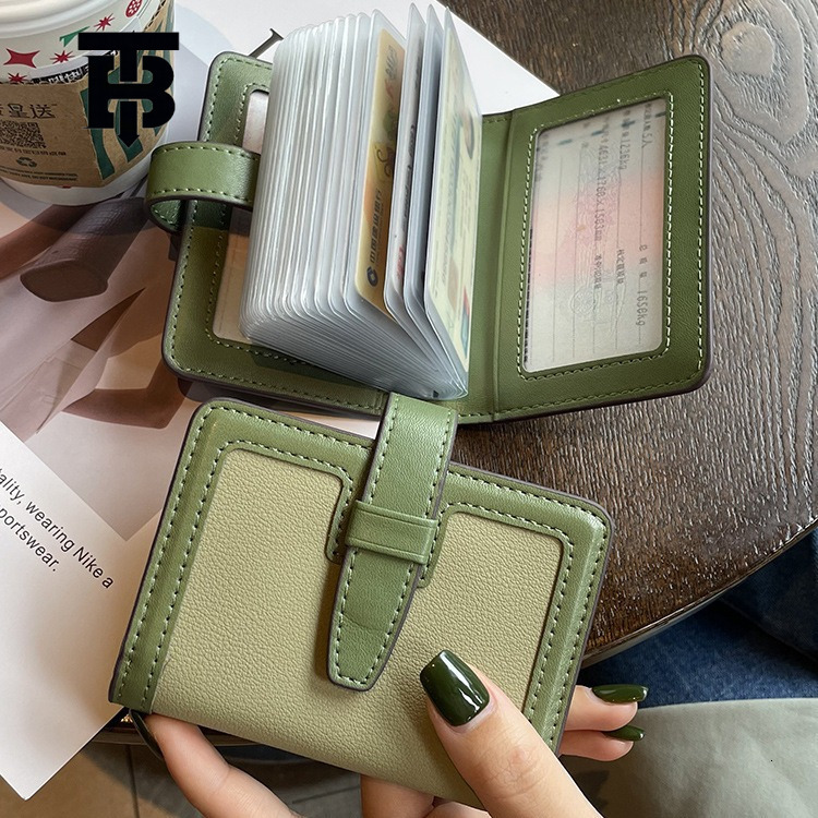 TB BHULAMTE New Card Holder For Women, High Appearance, Multiple Card Slots, Designer S Bag Large Capacity, Anti-demagnetization, Korean Version, Ins 